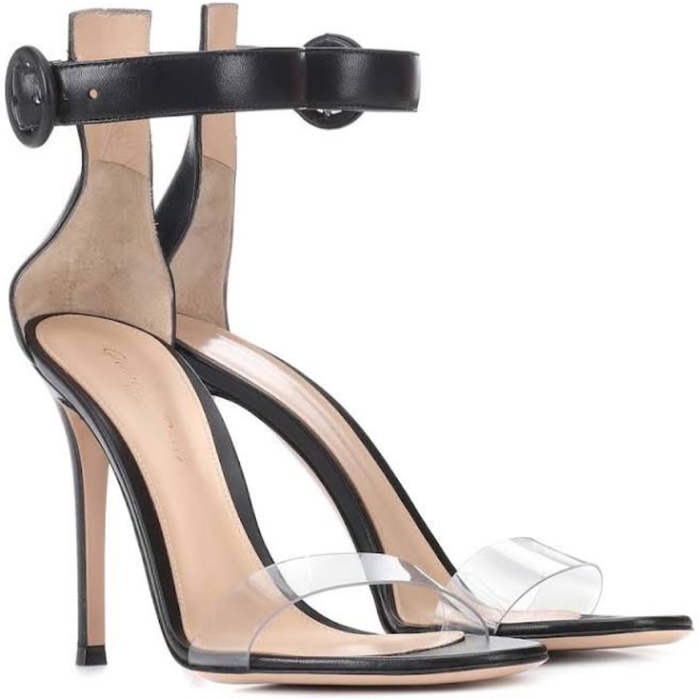 GIANVITO ROSSI STELLA PVC HEELS - Picture 3 of 10